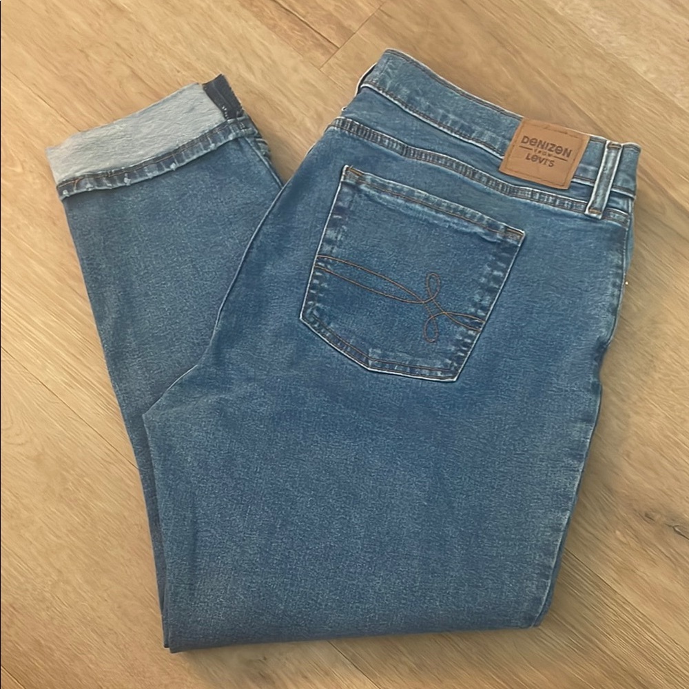 Denizen from Levi's Blue Boyfriend Jeans